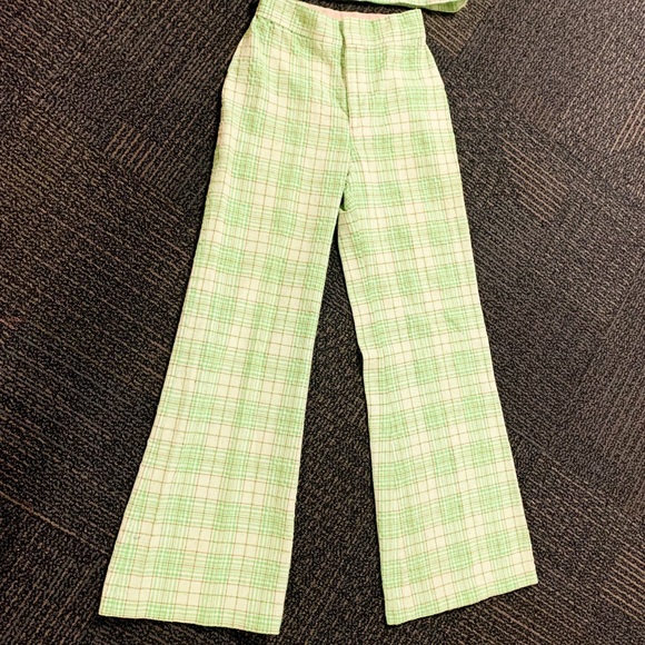 Vintage | 70s | plaid leisure suit - Picture 7 of 7